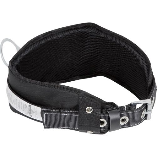 WB-6010-M Dispositif de retenue de s&eacute;curit&eacute; avec ceinture &agrave; un anneau en D et support lombaire rembourr&eacute; - Moyen Ontario Safety Products