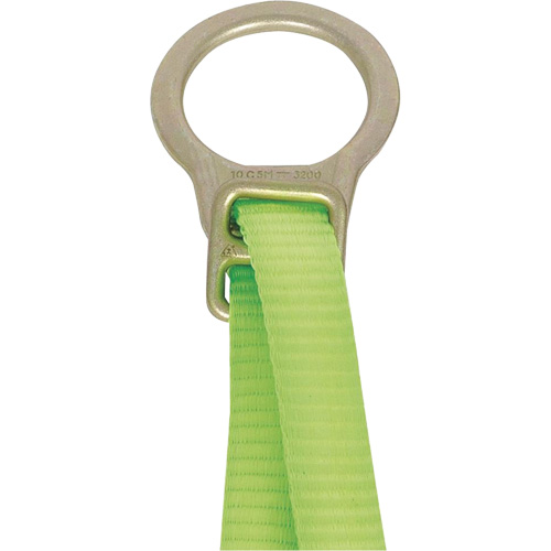 SA-5405-6 Shock Absorbing Lanyard, 6', Snap Hook Center, Snap Hook Leg Ends, Polyester Ontario Safety Products