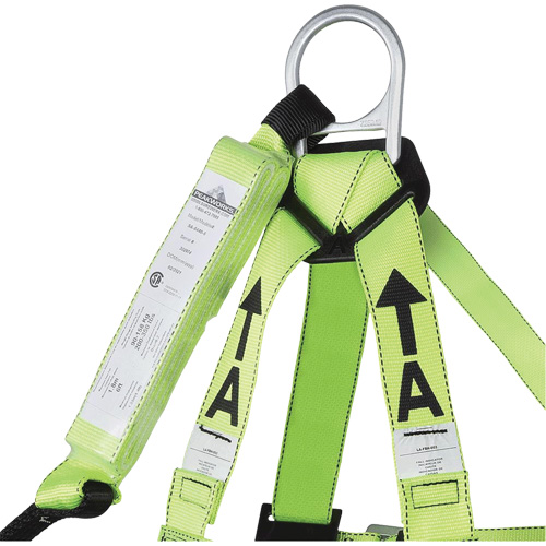 FBH-10000A5440-4 Harnais & longe classe A de 4' avec capacit&eacute; de 220 lb, Combinaison harnais/longe Ontario Safety Products
