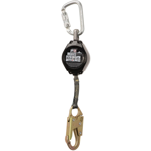 SRL-76105-6AR Arc Flash Self-Retracting Lifeline, 6', Dyneema&reg;, Swivel Ontario Safety Products