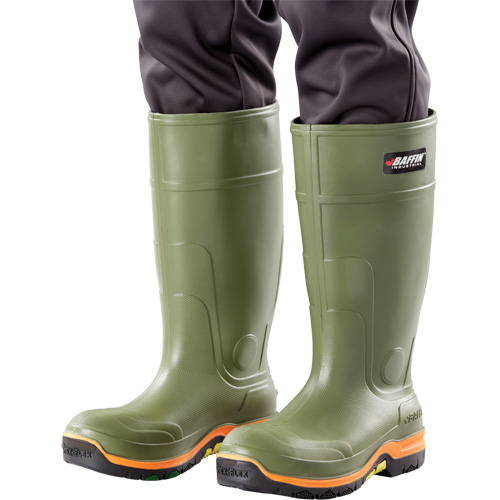 Hercules Men's Safety Boots, Thermal Polyurethane, Aluminum Toe, Size 4, Puncture Resistant Sole Ontario Safety Products