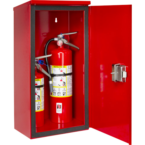 Heavy-Duty Outdoor Fire Extinguisher Cabinet, 14" W x 28" H x 10" D Ontario Safety Products