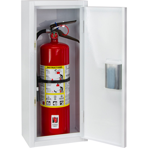 Indoor Fire Extinguisher Cabinet, 10" W x 24" H x 7" D Ontario Safety Products