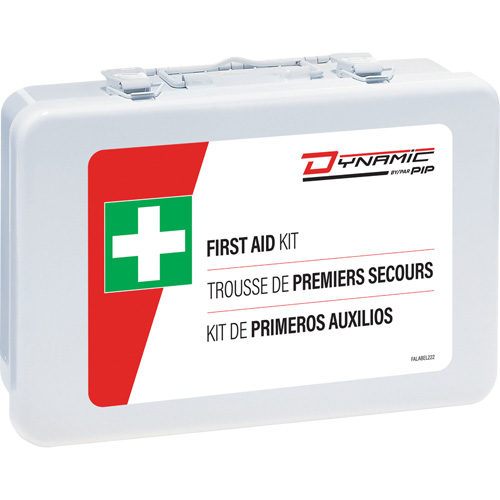 Trousse de premiers soins Dynamic, R&eacute;pond ou surpasse la norme CSA Z1220-24 type 2 environnements &agrave; faible risque, Petit (2-25 travailleurs) Ontario Safety Products
