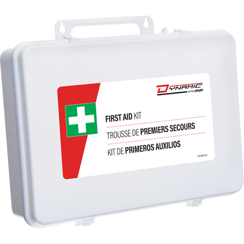 Trousse de premiers soins Dynamic, R&eacute;pond ou surpasse la norme CSA Z1220-24 type 2 environnements &agrave; faible risque, Petit (2-25 travailleurs) Ontario Safety Products