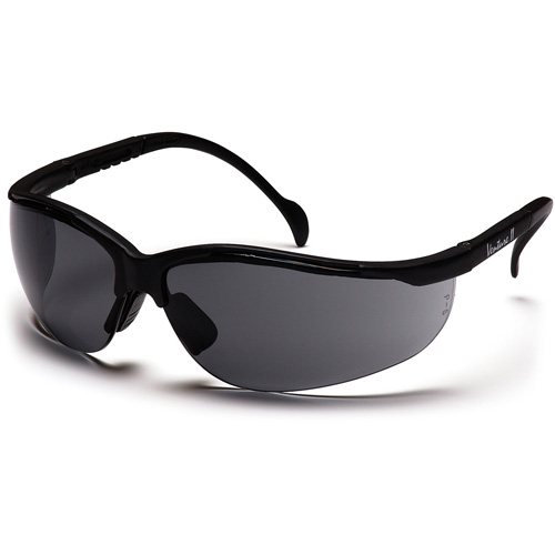 Venture II&reg; Half-Frame Safety Glasses, Grey Lens, Anti-Fog/Anti-Scratch/Anti-Static, ANSI Z87+/Meets/Exceeds CSA Z94.3 Ontario Safety Products