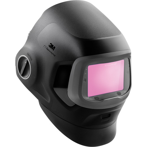 Speedglas G5-03 Pro Black Fixed Front Welding Helmet, 2.8" L x 4.3" W View Area, 2.5/5/8-13 Shade Range, Black Ontario Safety Products