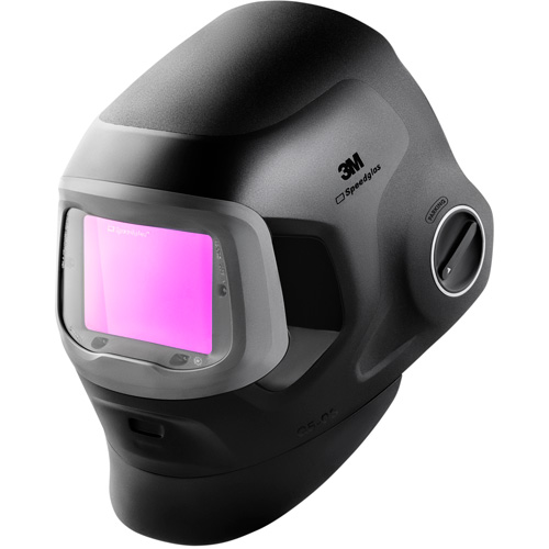 Speedglas G5-03 Pro Black Fixed Front Welding Helmet, 2.8" L x 4.3" W View Area, 2.5/5/8-13 Shade Range, Black Ontario Safety Products