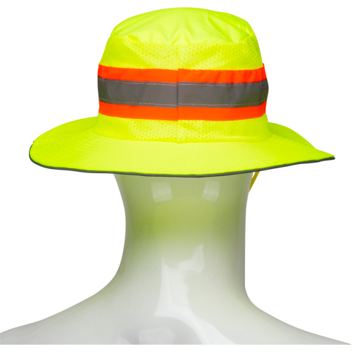 Chapeau de p&ecirc;cheur &agrave; refroidissement par &eacute;vaporation, Lime haute visibilit&eacute; Ontario Safety Products