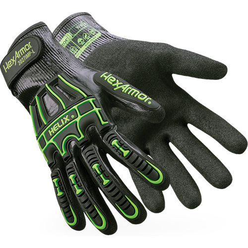 Helix&reg; 3027IMP Gloves, Size 6/X-Small, 21 Gauge, Nitrile Coated, HPPE Shell, ASTM ANSI Level A7 Ontario Safety Products