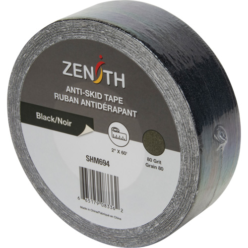 Anti-Skid Tape, 2" x 60', Black Ontario Safety Products