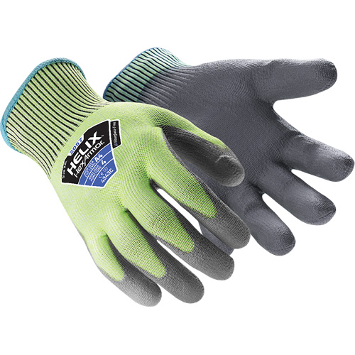 Gants r&eacute;sistant &agrave; la coupe & l'abrasion Helix 2057, Taille 6/T-petit, Calibre 13, Rev&ecirc;tement Polyur&eacute;thane, Enveloppe en PEHP, ASTM ANSI niveau A4/EN 388 niveau C Ontario Safety Products