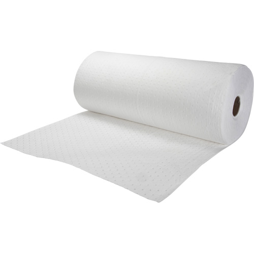 Rouleaux absorbants li&eacute;es, Lourd, 150' lo x 30" la, Absorption 24 gal. Ontario Safety Products