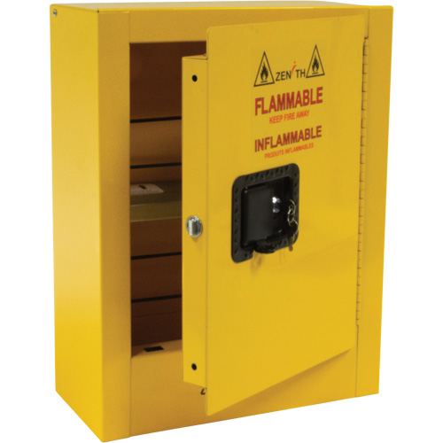 Armoire de s&eacute;curit&eacute; miniature pour produits inflammables, 2 gal., 1 Porte(s), 17" La x 22" h x 8" p Ontario Safety Products