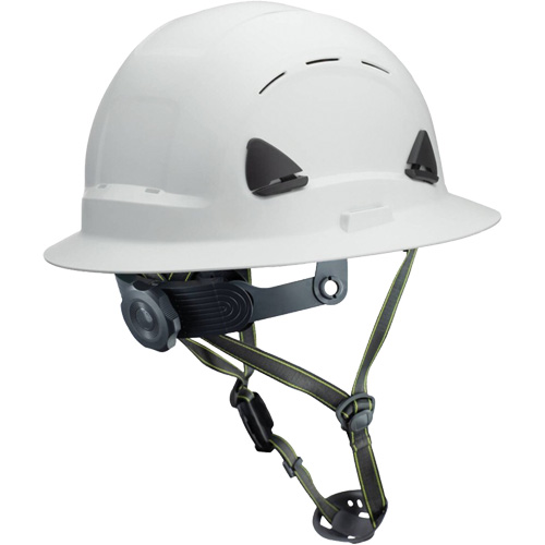 Casque Fibre Metal de style escalade avec bordure compl&egrave;te, Ventil&eacute;, CSA type 2 Ontario Safety Products