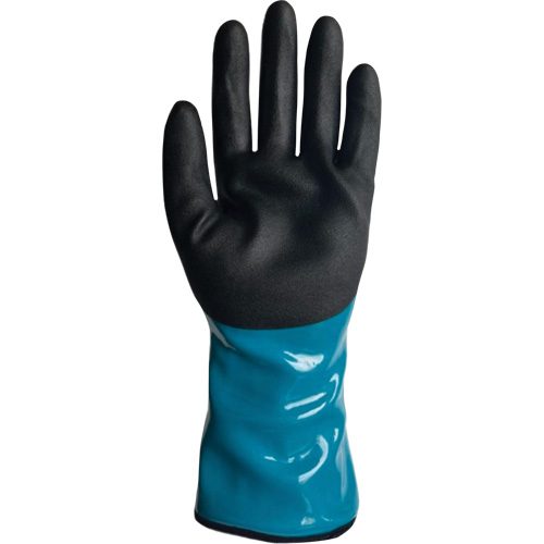 Gants alimentaires de protection contre les produits chimiques, le froid et la coupe, Taille 7, 12" lo, PVC, Doublure en Nylon Ontario Safety Products