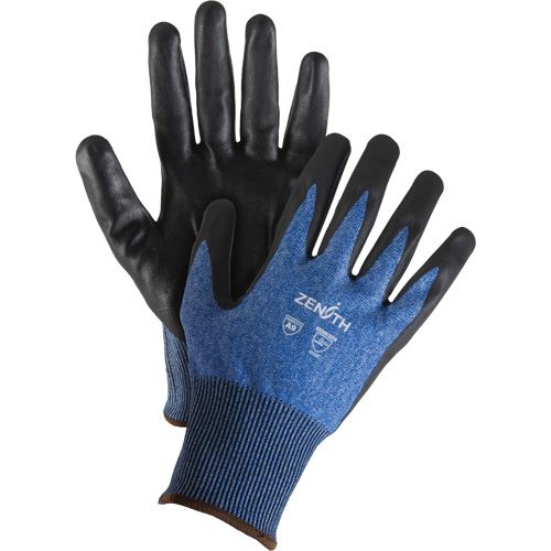 Gants l&eacute;gers et haute dext&eacute;rit&eacute; r&eacute;sistants &agrave; la coupe, Taille 11, Calibre 18, Rev&ecirc;tement Mousse de nitrile, Enveloppe en Acier inoxydable/PEHP/Tungst&egrave;ne, ASTM ANSI niveau A9 Ontario Safety Products