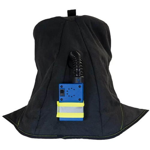 Cagoule de protection contre l'arc &eacute;lectrique TCG, Noir, 40 cal/cm², ANSI Z87.1/ASTM F1506/ASTM F1959/ASTM F2178/R&eacute;pond ou surpasse la norme CSA Z462/NFPA 70E, 4 Arc &eacute;lectrique EPI cat&eacute;gorie niveau Ontario Safety Products