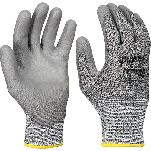 Cut-Resistant Gloves, Size Small, 13 Gauge, Polyurethane Coated, ASTM ANSI Level A4 Ontario Safety Products