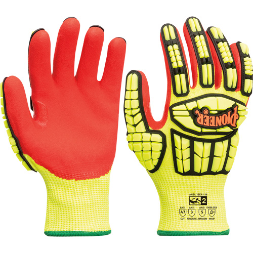 Gants r&eacute;sistant aux coupures et chocs, Petit, Paume en Synth&eacute;tique, Poignet Poignet en tricot Ontario Safety Products