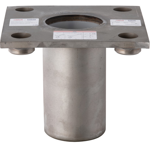 Base d'insertion principale en acier inoxydable avec plaque sup&eacute;rieure pour espace clos DBI-SALA Ontario Safety Products