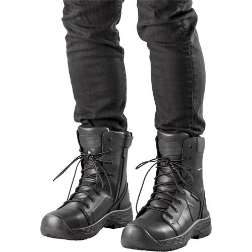 Ice Hero II Men's Safety Boots, Leather, Puncture Resistant Sole, Size 7 Ontario Safety Products