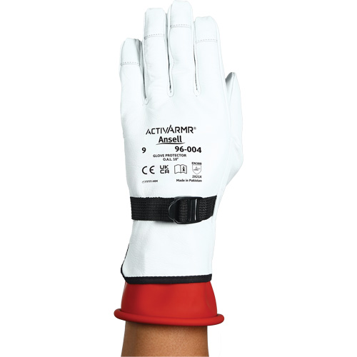ActivArmr&reg; 96004 Goatskin Leather Protector Gloves, Size 12, 10" L Ontario Safety Products