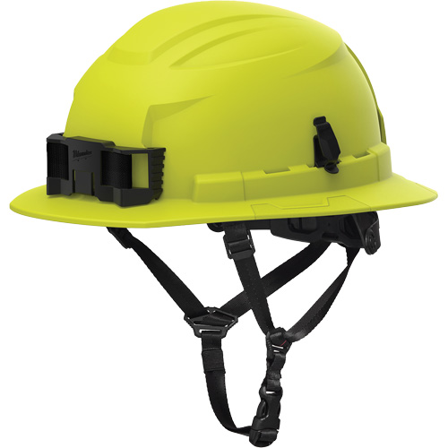 BOLT Full Brim Safety Helmet, Meets CSA Type 2, Ratchet Suspension, Non-Vented Ontario Safety Products