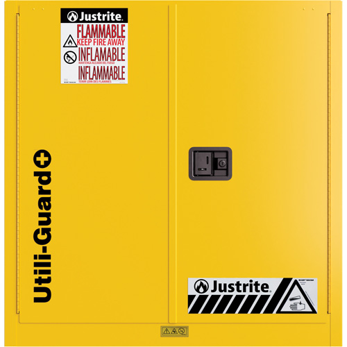 Armoire de s&eacute;curit&eacute; pour produits inflammables Utili-Guard+, 30 gal., 1 Porte(s), 43" La x 44" h x 22" p Ontario Safety Products