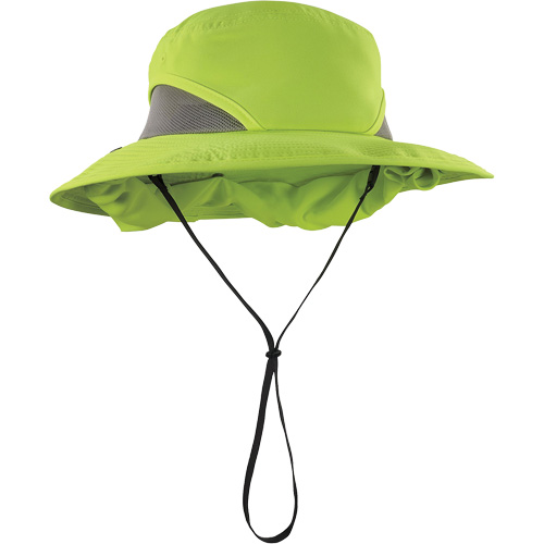 Chapeau de garde forestier 8934 Chill-Its avec prot&egrave;ge-nuque, grand/tr&egrave;s-grand, Lime haute visibilit&eacute; Ontario Safety Products