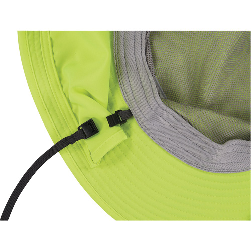 Chapeau de garde forestier 8934 Chill-Its avec prot&egrave;ge-nuque, grand/tr&egrave;s-grand, Lime haute visibilit&eacute; Ontario Safety Products