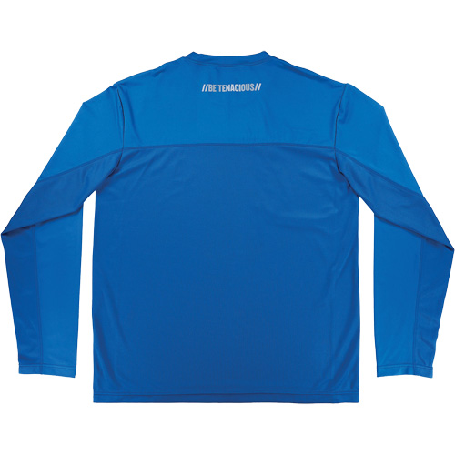 Chill-Its 6689 Cooling Long Sleeve Sun Shirt with UV Protection, Blue, Small Ontario Safety Products