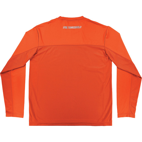 Chill-Its 6689 Cooling Long Sleeve Sun Shirt with UV Protection, Orange, Small Ontario Safety Products