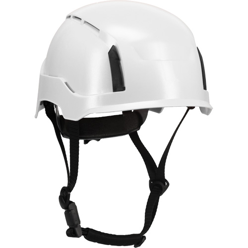 North&reg; RZRBack Industrial Climbing Helmet, Meets CSA Type 2, Ratchet Suspension, Vented Ontario Safety Products