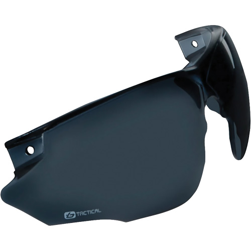 Spare Lense for Combat Safety Glasses, Anti-Fog/Anti-Scratch, Smoke, Combat Ontario Safety Products