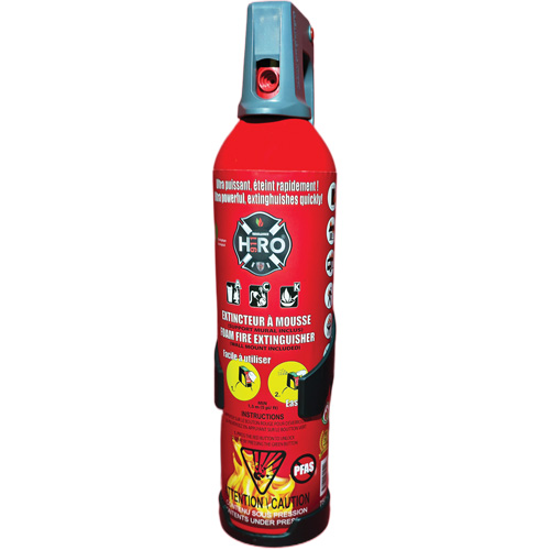 Extincteur Hero 911 sans PFAS, ACK, Capacit&eacute; 750 ml Ontario Safety Products