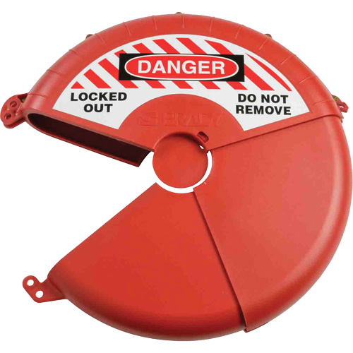 Collapsible Gate Valve Lockout Device, Wheel Type Ontario Safety Products