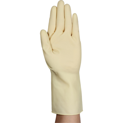 Gants naturels et l&eacute;gers AlphaTec 87-137, Taille 10, 11,8" lo, Latex de caoutchouc, 16 mils Ontario Safety Products