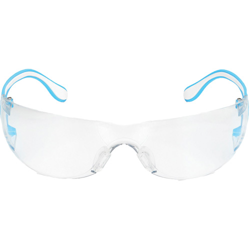 Lunettes de s&eacute;curit&eacute; bleu/blanc Adapt Lite, Lentille Transparent, Antibu&eacute;e/Anti-&eacute;gratignures, ANSI Z87+/R&eacute;pond ou surpasse la norme CSA Z94.3 Ontario Safety Products
