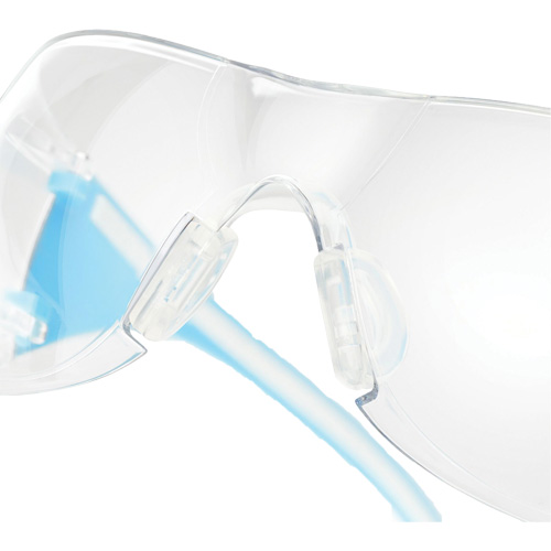 Lunettes de s&eacute;curit&eacute; bleu/blanc Adapt Lite, Lentille Transparent, Antibu&eacute;e/Anti-&eacute;gratignures, ANSI Z87+/R&eacute;pond ou surpasse la norme CSA Z94.3 Ontario Safety Products