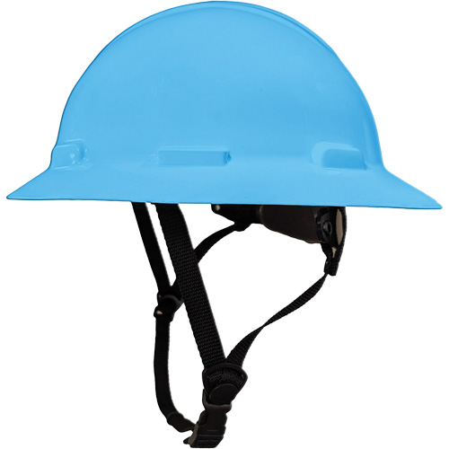 Casque de s&eacute;curit&eacute; &agrave; bordure compl&egrave;te LIDGUARD avec mentonni&egrave;re, R&eacute;pond aux normes CSA type 2, Suspension Rochet, Ventil&eacute; Ontario Safety Products