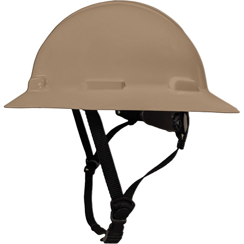 Casque de s&eacute;curit&eacute; &agrave; bordure compl&egrave;te LIDGUARD avec mentonni&egrave;re, R&eacute;pond aux normes CSA type 1, Suspension Rochet, Ventil&eacute; Ontario Safety Products