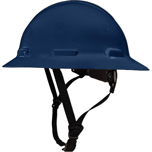 Casque de s&eacute;curit&eacute; &agrave; bordure compl&egrave;te LIDGUARD avec mentonni&egrave;re, R&eacute;pond aux normes CSA type 1, Suspension Rochet, Ventil&eacute; Ontario Safety Products