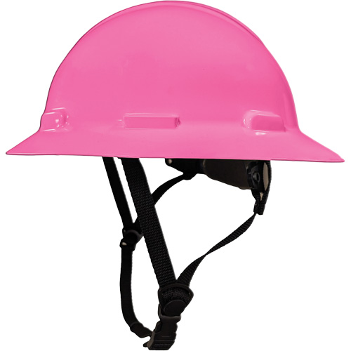 Casque de s&eacute;curit&eacute; &agrave; bordure compl&egrave;te LIDGUARD avec mentonni&egrave;re, R&eacute;pond aux normes CSA type 1, Suspension Rochet, Ventil&eacute; Ontario Safety Products