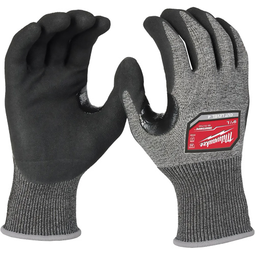 High-Dexterity Cut-Resistant Gloves, Size 2X-Large, 18 Gauge, Nitrile Coated, Polyethylene Shell, ANSI/ISEA 105 Level 4/EN 388 Level D Ontario Safety Products