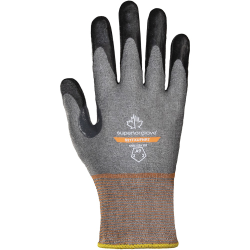 Gants ultra-minces Dexterity Pro S21TXUFNRT, Taille 5, Calibre 21, Rev&ecirc;tement Mousse de nitrile, Enveloppe en Nylon/TenActiv, ASTM ANSI niveau A9 Ontario Safety Products