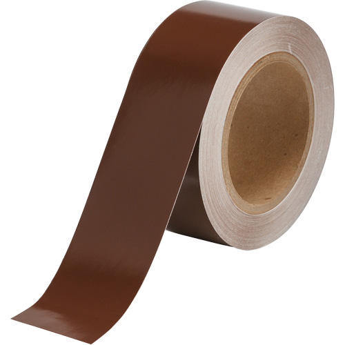 Pipe Marker Tape, 90', Brown Ontario Safety Products