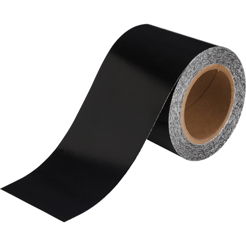 Pipe Marker Tape, 90', Black Ontario Safety Products
