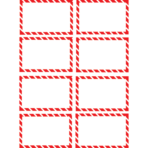 WHMIS Labels 100/Box, Vinyl, Sheet, 2-3/4" L x 4-1/4" W Ontario Safety Products