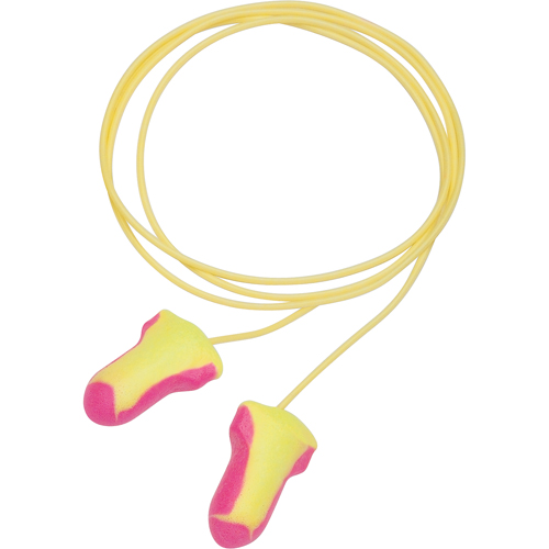 Howard Leight Laser Lite&reg; Multi-Colour Foam Earplugs, Pair - Polybag, Corded Ontario Safety Products